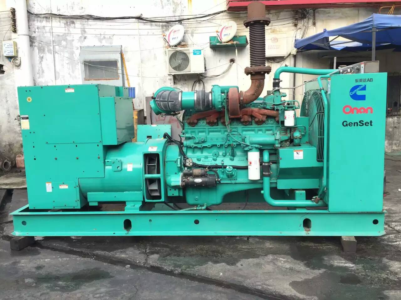 紫云租赁发电机-柴油发电机不正常冒烟的原因